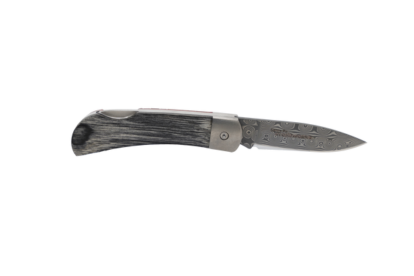 Titanium Patriotic 3" Damascus Lockback Knife