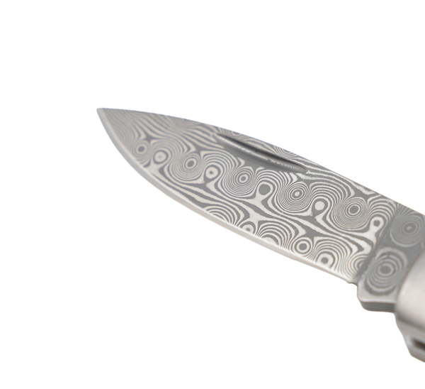 Titanium 3" Lock Back Patriotic pattern
