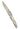 4" Liner Lock Copper & Brass Core Damascus (VG-10) | Clouded White Fossilized Mammoth Tusk, open