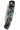 El Rey Damasteel Button Lock — Turquoise, Obsidian and Bronze / Black Cerakote, Gold PVD Hardware — Closed