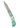 Titanium 3" Lock Back Gemstone Collection, Green/ Blue Kingmen Turquoise, open