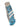 Titanium 3" Lock Back Gemstone Collection, Bonita Blue Turquoise Nugget, closed