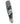 Damascus Collection Gemstone Exotics 4" Liner Lock Knife with Clip, Turquoise/Obsidian/ Bronze, closed