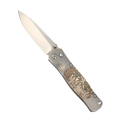 Tesoro Button Lock 3½" — Dinosaur Bone — Up