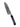 5" Santoku Hammer Damascus (VG-10 Core) – Lapis Lazuli with Jet — studio view