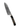 5" Santoku Hammer Damascus (VG-10 Core) – Natural Mammoth Tooth — studio view
