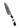 5" Santoku Hammer Damascus (VG-10 Core) – Mother of Pearl with Jet — studio view