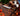 Hammer Damascus 5" Santoku Knife, Fossilized Mammoth Tusk Handle, lifestyle
