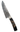 Hammered Damascus 8" Chef Knife, caramel fossilized mammoth tusk with Jet handle