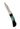 Titanium Damascus 3" Lock Back Jewelry Collection, Malachite, open