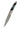 4" Liner Lock 110-Layer Stainless Damascus – Azurite & Bronze with Jet — open, blade down