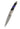 4" Liner Lock 110-Layer Stainless Damascus – Lapis Lazuli with Jet — open, blade down