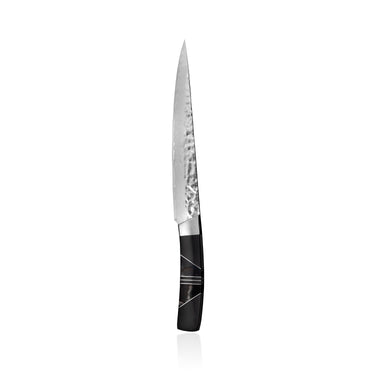 Hammer Damascus Carving Set, Fossilized Mammoth Tusk Handles
