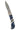 3" Lockback 110-Layer Stainless Damascus – Blue Fossilized Mammoth Tooth — open