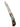 3" Lockback 110-Layer Stainless Damascus – Carmel Mammoth Tusk with Turquoise Strips — open