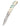 Titanium 3" Damascus Lock Back White Mammoth Tusk with Turquoise, open, blade down