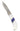 3" Damascus Lockback — Mother-of-Pearl, Lapis — Open