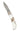 3" Damascus Lockback — Mother-of-Pearl, Peruvian Opal — Open