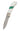 Jewelry Collection Mother of Pearl - Damascus - 3" Lockback, Malachite and Mother of Pearl, open, blade down