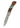 3" Lockback 110-Layer Stainless Damascus – Spalted Beech with Turquoise — open, blade down