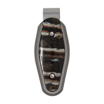 Titanium Money Clip, front