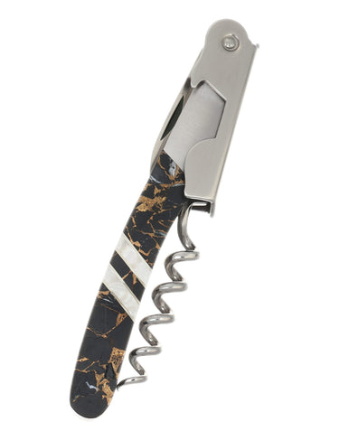 Stainless Steel Wine Opener – Black Buffalo Bronze — closed