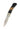 Woolly Mammoth Tusk Jewelry Collection Steel 3" Lockback Knife, open, blade down