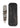 Large American Buffalo Hide Knife Pouch with Pocket Clip — black, with knife