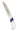 3" Lockback 440C Stainless Steel – Lapis Lazuli with Mother of Pearl — open