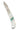 3" Lockback 440C Stainless Steel – Turquoise with Mother of Pearl — open