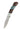 3" Lockback 440C Stainless Steel – Spalted Beech with Turquoise — open