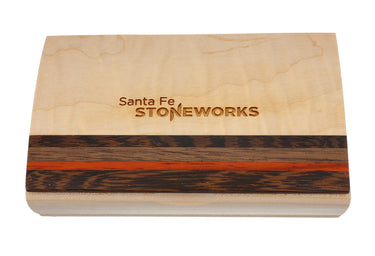 Santa Fe Stoneworks Wood Presentation Box — closed