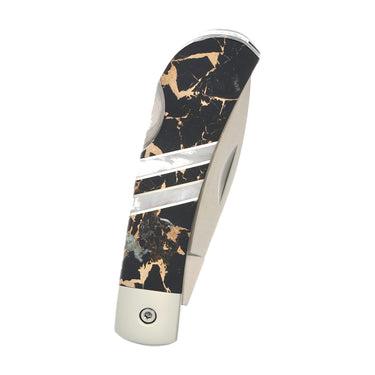 3" Lockback — Black Buffalo — Closed