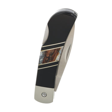 Woolly Mammoth Tooth Jewelry Collection 3" Lockback Knife, closed