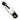 El Rey Damasteel Button Lock — Mother-of-Pearl / Black Cerakote, Gold PVD Hardware — Back