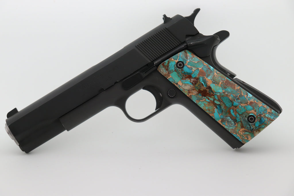 Gemstone 1911 grip set full size