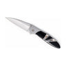 Kershaw Leek, Jet and Abalone, open