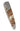 4" Liner Lock Copper & Brass Core Damascus (VG-10) | Natural Fossilized Mammoth Tooth, closed