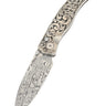 El Rey Damasteel Button Lock — Doc's Engraving — Down