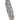 Damascus Steel Frame Pocket Knife with Abalone Inlay, closed