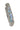 Damascus Steel Frame Pocket Knife with Abalone Inlay, closed
