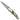 Damascus Collection Gemstone Exotics 4" Liner Lock Knife with Clip, open