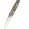 Tesoro Button Lock 3½" — Dinosaur Bone — Down