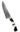 Hammered Damascus Jewelry Collection 8" Chef Knife, Mother-of-Pearl with Jet handle