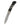 Titanium 3" Damascus Lock Back Mammoth Tooth Jewelery Collection, open, blade down