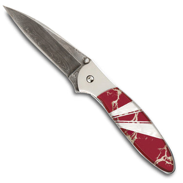 Jewelry Collection, Kershaw Leek Damascus, open
