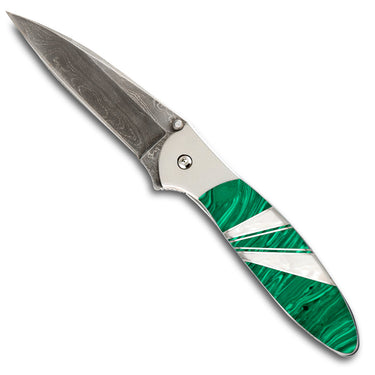 Jewelry Collection, Kershaw Leek Damascus, open