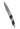 4" Liner Lock 110-Layer Stainless Damascus – Turquoise with Jet — open
