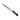 Hammer Damascus Bread Knife, Fossilized Mammoth Tusk Handle