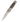 Tesoro Damasteel Button Lock 3½" — Natural Mammoth Tooth — Donw Open